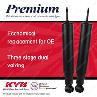 2x Front KYB Premium Shock Absorbers for Mitsubishi Fuso Canter Fighter