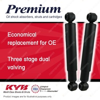 2x Rear KYB Premium Shock Absorbers for Isuzu KS32 KS32 KT25 KT25 KT26 KT26