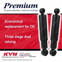 2x Rear KYB Premium Shock Absorbers for Daihatsu Delta V116 V118 V119