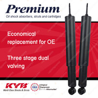 2x Front KYB Premium Shock Absorbers for Hino GD Ranger FC14 FC17 F A B K