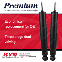 2x Front KYB Premium Shock Absorbers for Isuzu NKR150 NKR200 NKR250 NKR 58 66 69