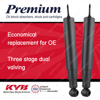 2x Front KYB Premium Shock Absorbers for Isuzu NKR150 NKR200 NKR250 NMR85