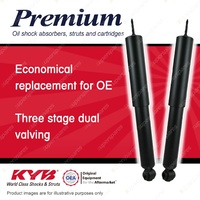 2x Front KYB Premium Shock Absorbers for Isuzu KS32 KS32 KT25 KT25 KT26 KT26