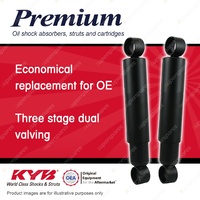 2x Front KYB Premium Shock Absorbers for Hino GH Ranger Pro Ranger RK