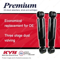 2x Rear KYB Premium Shock Absorbers for Isuzu Giga EXD52 15.7 All Styles