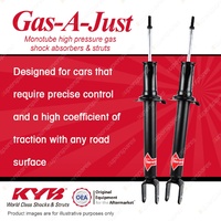 2x Front KYB Gas-A-Just Shock Absorbers for Lexus LS460 USF40 4.6 RWD Sedan