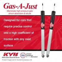 2x Front KYB Gas-A-Just Shock Absorbers for Chrysler Crossfire ZH 3.2 RWD