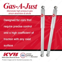 2x Rear KYB Gas-A-Just Shock Absorbers for Hummer H2 6.0L 4WD SUV LQ4