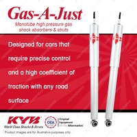 2x Rear KYB Gas-A-Just Shock Absorbers for Chevrolet Bel Air 4.3 RWD All Styles