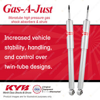 2x Front KYB Gas-A-Just Shock Absorbers for Ford F250 RN F350 RN Super Duty