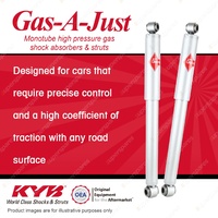 2x Rear KYB Gas-A-Just Shock Absorbers for Toyota Hiace KDH TRH 200 Series 05-on