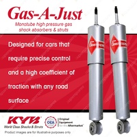 2x Front KYB Gas-A-Just Shock Absorbers for Chevr Corvette C5 C6 V8 RWD