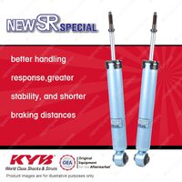 2x Rear KYB New SR Special Shock Absorbers for Nissan Elgrand E52 I4 V6 All