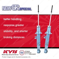 2x Front KYB New SR Special Shock Absorbers for Nissan Skyline R32 2.6 AWD Coupe