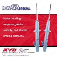 2x Front KYB New SR Special Shock Absorbers for Honda Odyssey RB1 2.4 FWD Wagon