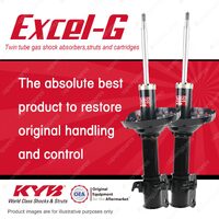 2x Front KYB Excel-G Strut Shock Absorbers for Subaru Forester SG9 Wagon