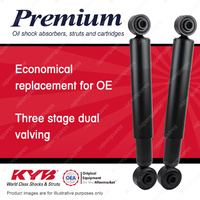 2x Rear KYB Premium Shock Absorbers for Daihatsu Handivan L500S 1994-1998