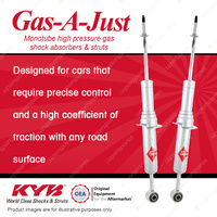 2x Front KYB Gas-A-Just Shock Absorbers for Toyota Tundra USK56L 2007-2013
