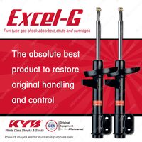 2x Front KYB Excel-G Shock Absorbers for Nissan X-Trail T32 2.0 2.5 Wagon 14-on