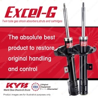 2x Front KYB Excel-G Strut Shock Absorbers for Peugeot 4008 RWD AWD SUV 12-14