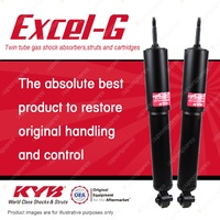 2x Front KYB Excel-G Shock Absorbers for Mazda BT50 UN C/Chassis 06-11