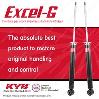 2x Rear KYB Excel-G Shock Absorbers for Opel Astra PJ Hatchback 2012-13 Lowered