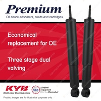 2x Front KYB Premium Shock Absorbers for Mitsubishi FUSO FP 1996-2019