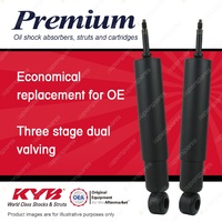 2x Rear KYB Premium Shock Absorbers for Mitsubishi FUSO FS Truck 99-10