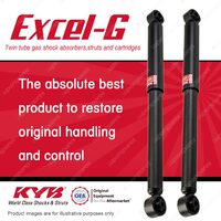 2x Rear KYB Excel-G Shock Absorbers for Dodge Journey JC V6 FWD SUV 08-10