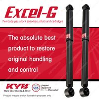 2x Front KYB Excel-G Shock Absorbers for Toyota LandCruiser FJ HDJ 80R 89-91