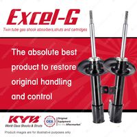 2x Front KYB Excel-G Shock Absorbers for Peugeot 5008 Active 1.6 e-HDi 2.0 HDi