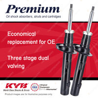 2x Front KYB Premium Shock Absorbers for Peugeot 406 D8 D9 ST STDT SV 1995-2004