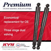 2x Rear KYB Premium Shock Absorbers for Hino 500 FD7J FD8J 6.4L 7.7L 2007-2018