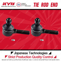 2x KYB Front Outer Tie Rod Ends for Toyota Hilux RZN149R LN107R 2.7L 2.8L 91-01