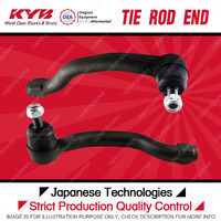 2x KYB Front Tie Rod Ends for Honda Accord Euro CU Accord CP 2.4L 3.5L 2008-2015