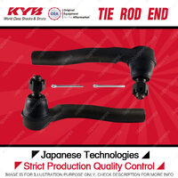 2x KYB Front Tie Rod Ends for Honda CRV RM 2.0L 2.4L SUV K24Z9 R20A5 2011-2017