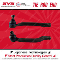 2 x KYB Front Tie Rod Ends for Honda Accord CD5 CK1 2.2L 3.0L 10/1993-05/2003