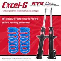 Front KYB EXCEL-G Shocks Coil Springs for HOLDEN Astra LB LC FWD 84-87