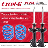 Front KYB EXCEL-G Shock Absorbers + Sport Low Coil Springs for HOLDEN Astra LD