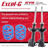 Front KYB EXCEL-G Shocks Super Low Coil for HOLDEN Astra LD FWD All Styles