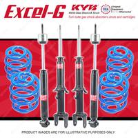 Front KYB EXCEL-G Shock Absorbers + Raised Coil Springs for FORD Territory SZ