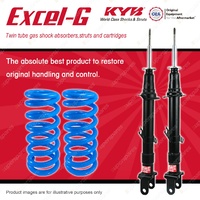 Front KYB EXCEL-G Shock Absorbers + Standard Coil Springs for FORD Territory SZ