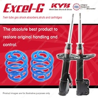 Front KYB EXCEL-G Shock Absorbers Sport Low Coil Springs for TOYOTA Corolla AE82