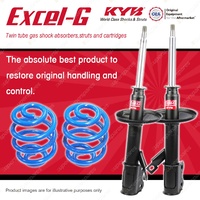 Front KYB EXCEL-G Shocks Sport Low Coil Springs for TOYOTA Corolla AE80 AE82