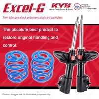 Front KYB EXCEL-G Shock Absorbers + Sport Low Coil Springs for FORD Laser KF KH