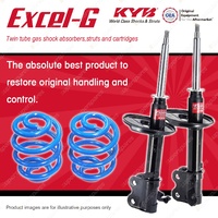 Front KYB EXCEL-G Shocks Sport Low Coil Springs for TOYOTA Corolla AE112R