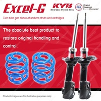 Front KYB EXCEL-G Shocks Sport Low Coil Springs for TOYOTA Echo NCP10R NCP12R