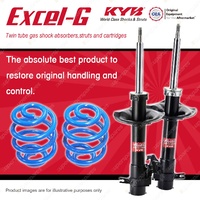 Front KYB EXCEL-G Shock Absorbers + Sport Low Coil Springs for NISSAN Pulsar N16