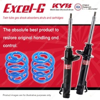 Front KYB EXCEL-G Shock Absorbers + Sport Low Coil for MAZDA Mazda 2 DY