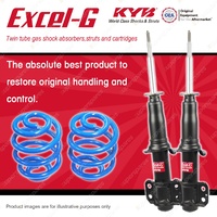 Front KYB EXCEL-G Shocks Sport Low Coil Springs for FORD Territory SX SY